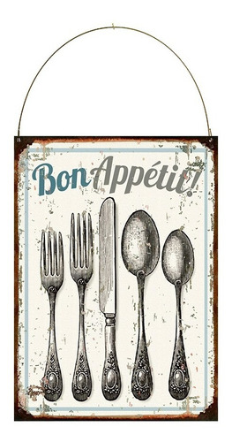 Carteles Chapa, Decoracion Vintage Cocina Deco 093