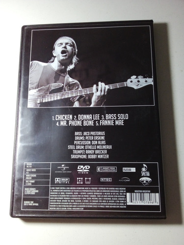 Jaco Pastorius - Live In Montreal Dvd (Usado)