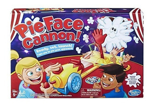 Junta Pie Face Cannon Juego Crema Batida Familiares Edad De 