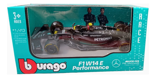 Formula 1, Mercedes Benz W14 Lewis Hamilton, Escala 1:43. 