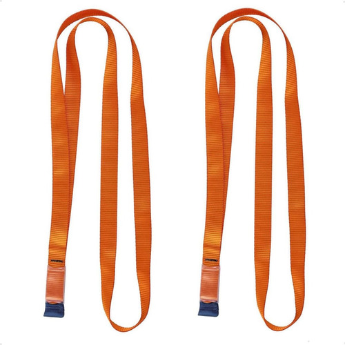 Kit 2 Fita De Ancoragem 25 Kn Anel Olhal Abs 1.2 Mt Top1008