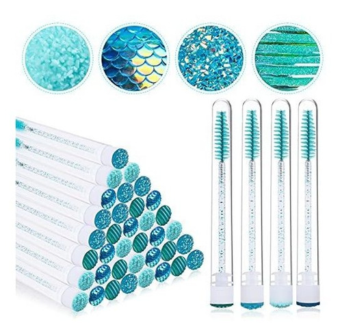 Cepillo De Rímel - 40pcs Mascara Wand Tube Set Desechable Ey