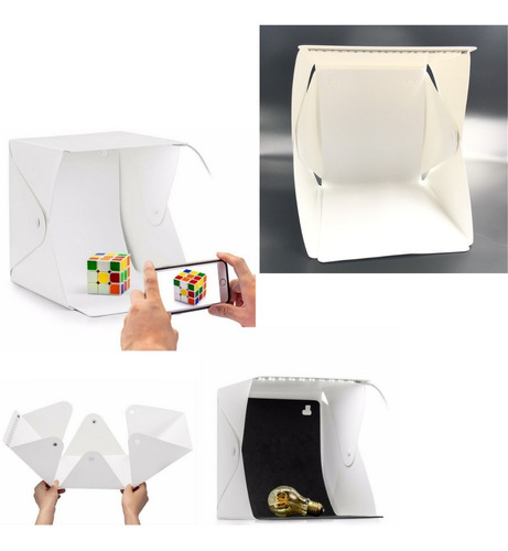 Mini Estúdio Fotográfico Portátil Completo Box Foto 