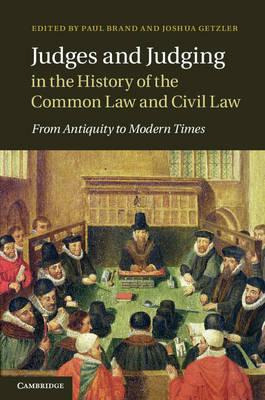 Libro Judges And Judging In The History Of The Common Law...
