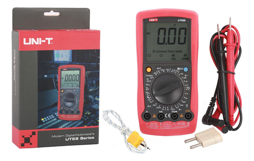 Multimetro Tester Digital Uni-t® Ut58b® 760 V Ca 1000 V Cc