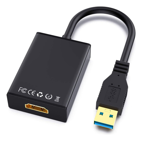 Convertidor Cable Adaptador Usb 3.0 A Hdmi 1080p Fhd