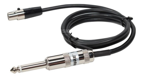 Imagen 1 de 3 de Shure Wa302 Cable De Instrumento Plug A Tqg Para Bodypack