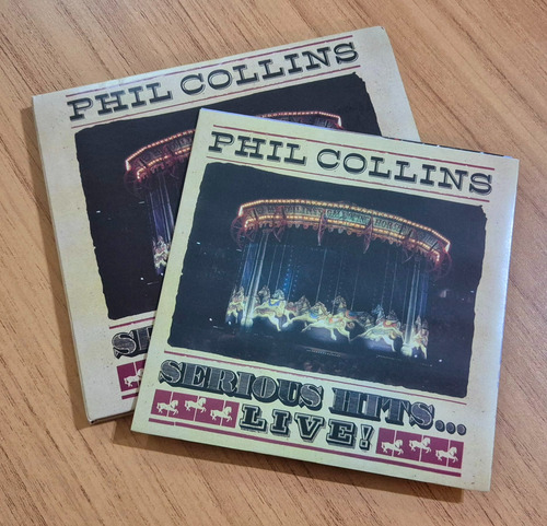 Cd Phil Collins Serious Hits Live Digipack Original Nacional Ifpi L364 Lote Ab0000500