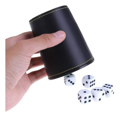 Juego De Mesa Juego De 4 Cachos De Eco Cuero Negro