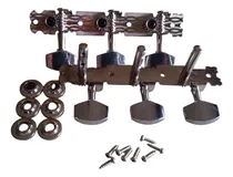 Comprar Clavijero Folk, Paleta De Metal,bujes Y Tornillos Plateado