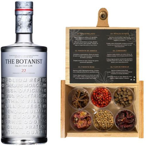 Gin The Botanist Islay Dry + Caja Mixologia Botanica