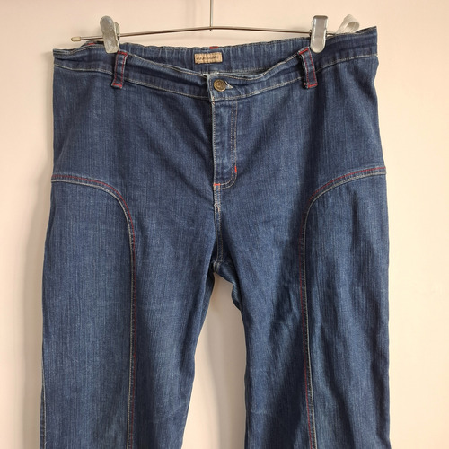 Pantalon Carpintero Elastizado Futura Mamá Embarazo Xl (Usado)