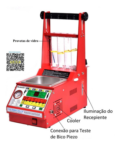 Máquina Ultrasson Limpeza Bico Padrão Lb30000gdi-cp Planatc