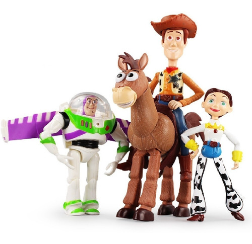 Set 4 Figuras Toy Story 12-18 Centímetros