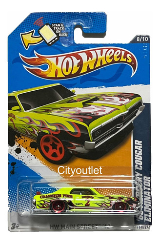 Hot Wheels 2012 68 Mercury Cougar Eliminator Kmart Edition