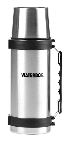 Termo Waterdog Acero Inox 1 Litro C/ Manija 8hs Agua Calient