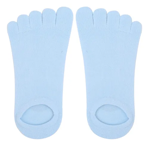 Calcetín Náutico De Cinco Dedos Para Mujer, Invisible, Fino