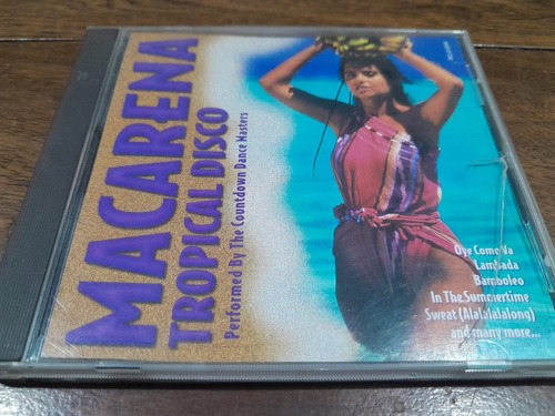 Cd - Countdown Dance Masters - Macarena Tropical Disco - Can