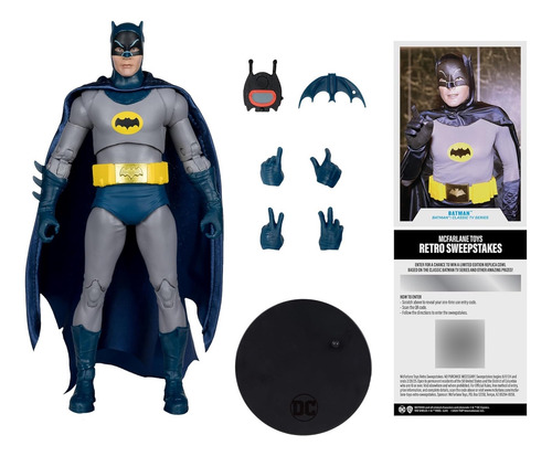 Batman Adam West Figura Tv Show 1966-1968 Dc Mcfarlane Toys