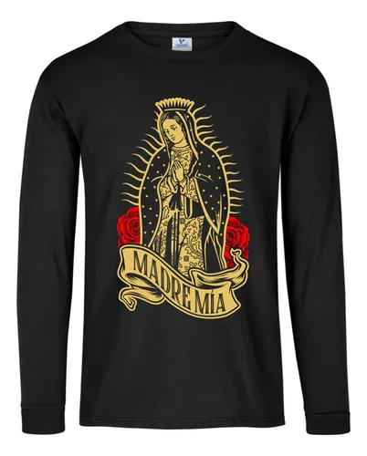 Playera Estampado Virgen Guadalupe MercadoLibre