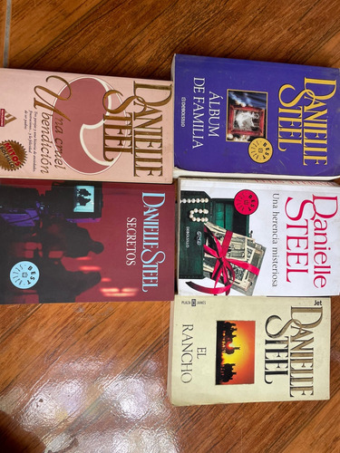 Pack De 5 Libros Danielle Steel