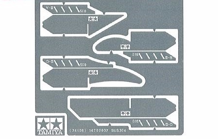 Fine Craft Saws ||| (thick-bladed Type) 74105-900 Tamiya (Usado)