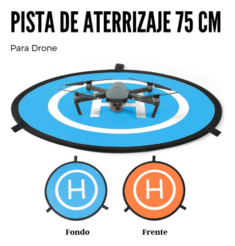 Pista De Aterrizaje Drones 75 Cm / Fácil De Doblar