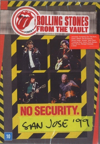 Dvd Rolling Stones From The Vault No Security San Jose 99