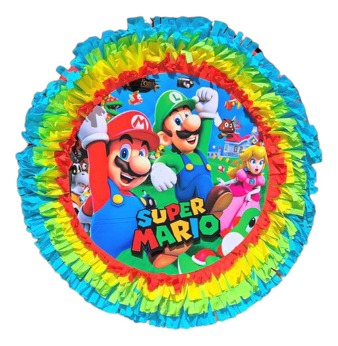 Piñata Mario Bros Personalizadas 