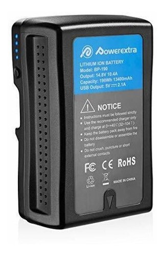 Powerextra 190 Wh Mah V Monturav Bateria Compatible Co