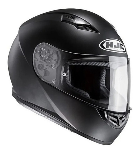 Casco Integral Hjc Cs-15 T:m (detalles)negro Mate-bmmotopart