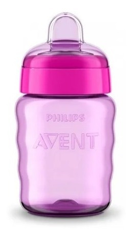 Imagen 2 de 5 de Vasos Antiderrame Avent Easy Sip 9m+ 260ml By Maternelle