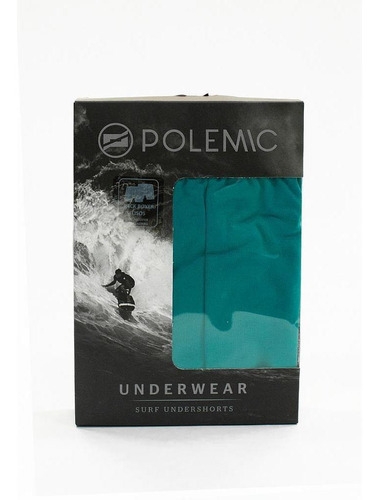 Polemic Pack Boxer Microfibra Polemic Gris / Turquesa