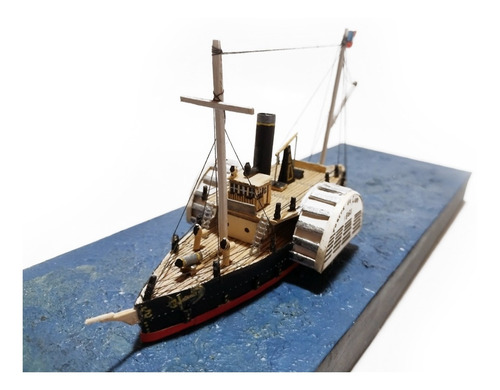 Maqueta Artesanal: Uss Coeur De Lion / Escala 1.150