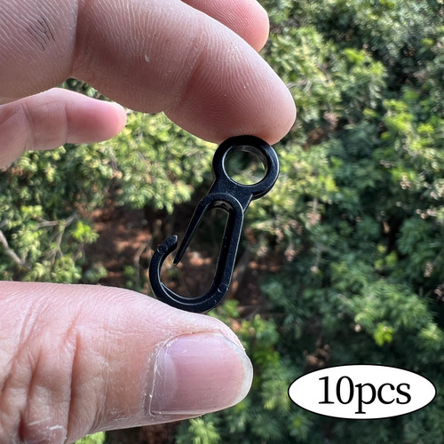 10 Piezas De Ganchos Colgantes Para Linterna De Camping De