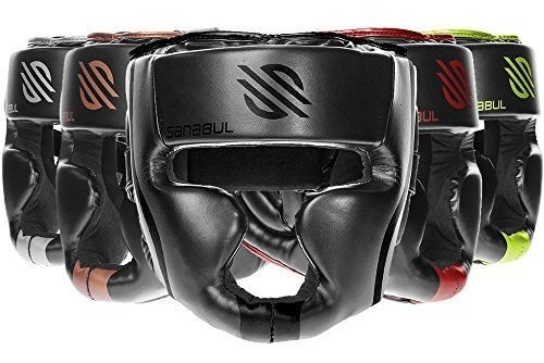 Sanabul Essential Mma Boxing Kickboxing Head Gear (negro, L