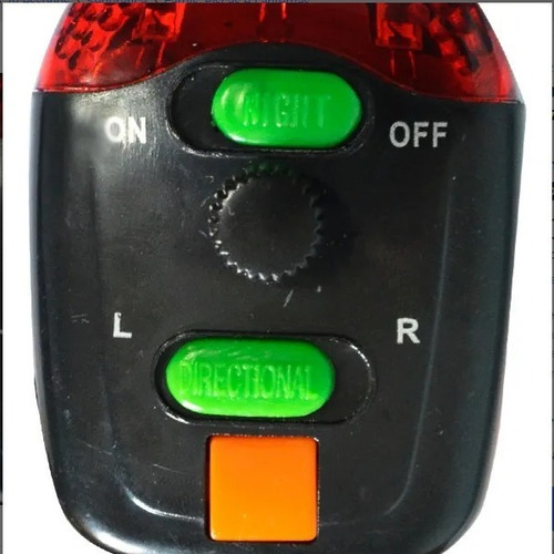 Imagem 5 de 5 de Lanterna Sinaleira Sg Brake Ligth Seta Buzina 8 Sons Bike