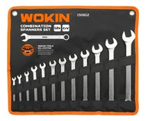 Comprar Set Juego Llaves Combinadas Industriales - 12 Piezas Wokin