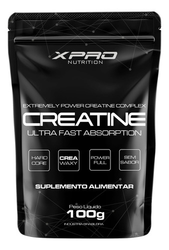 Creatina Ultra Fast Absorption - 100g - Xpro Nutrition Sabor Sem sabor Ultra Fast