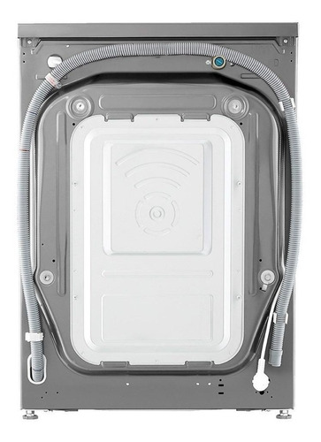 Imagen 5 de 6 de Lavasecarropas automático LG WD10 inverter inox titan 10.5kg 220 V