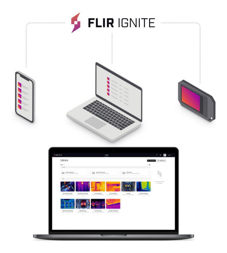 Camara Termografica Flir C3-x Wifi Compacta