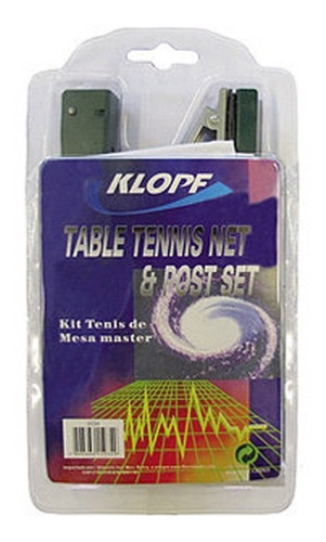 Imagem 1 de 2 de Kit Rede E Suporte Tênis Mesa Ping-pong Klopf 5034
