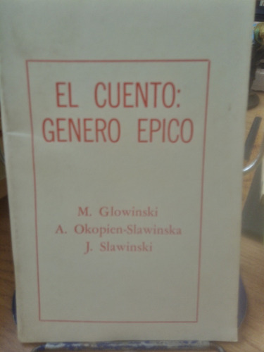 El Cuento: Género Épico (Usado)
