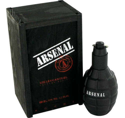 Arsenal Black Caballero 100 Ml Gilles Cantuel Spray