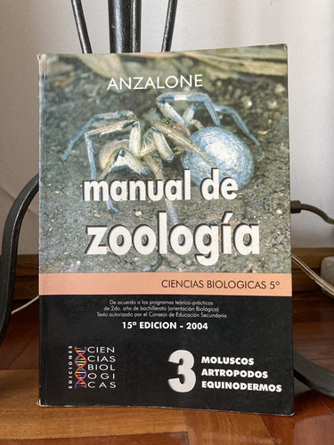 Manual De Zoologia Tomo 3 Anzalone Ed.ciencias Biologicas