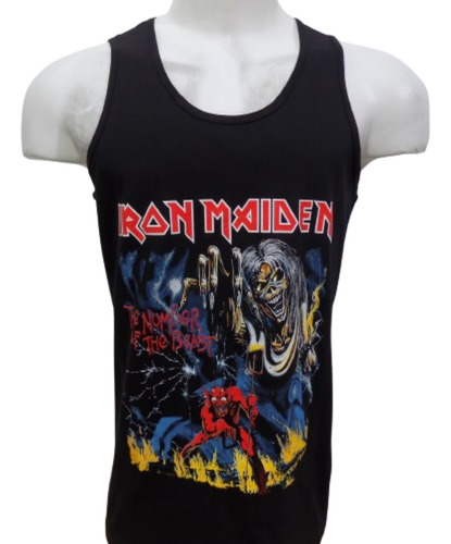 Musculosas De Iron Maiden Vs. Modelos Rockería Que Sea Rock