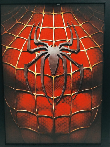 Placa Quadro Mdf 36cm Homem Aranha Spider Man