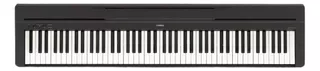 Piano Digital Yamaha de 88 teclas P-45b Preto