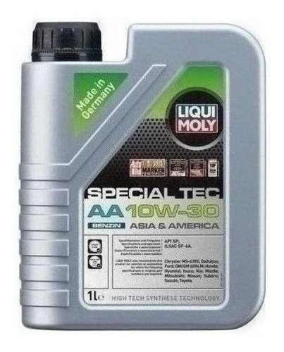 Liqui Moly Aceite 10w30 Sintetico Special Tec Aa 1 Litros