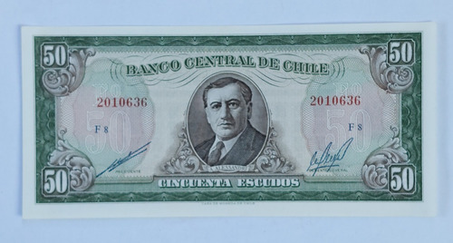 Imagen 1 de 2 de Billete De 50 Escudos Nuevo